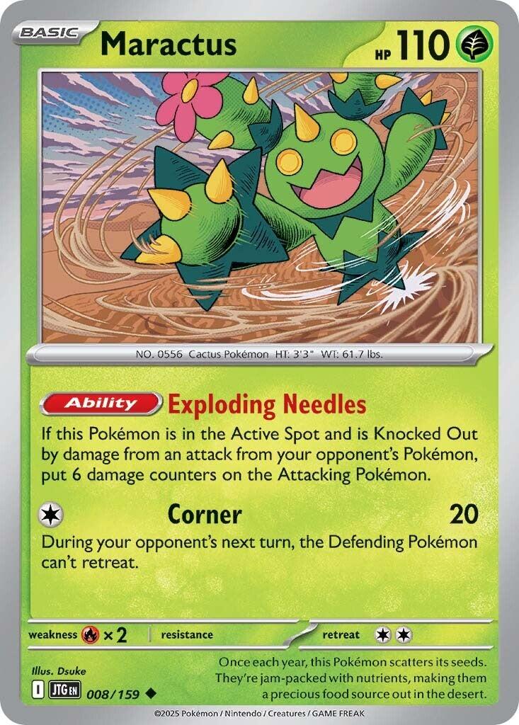 Maractus (008/159) [Scarlet & Violet: Journey Together] | I Want That Stuff Brandon
