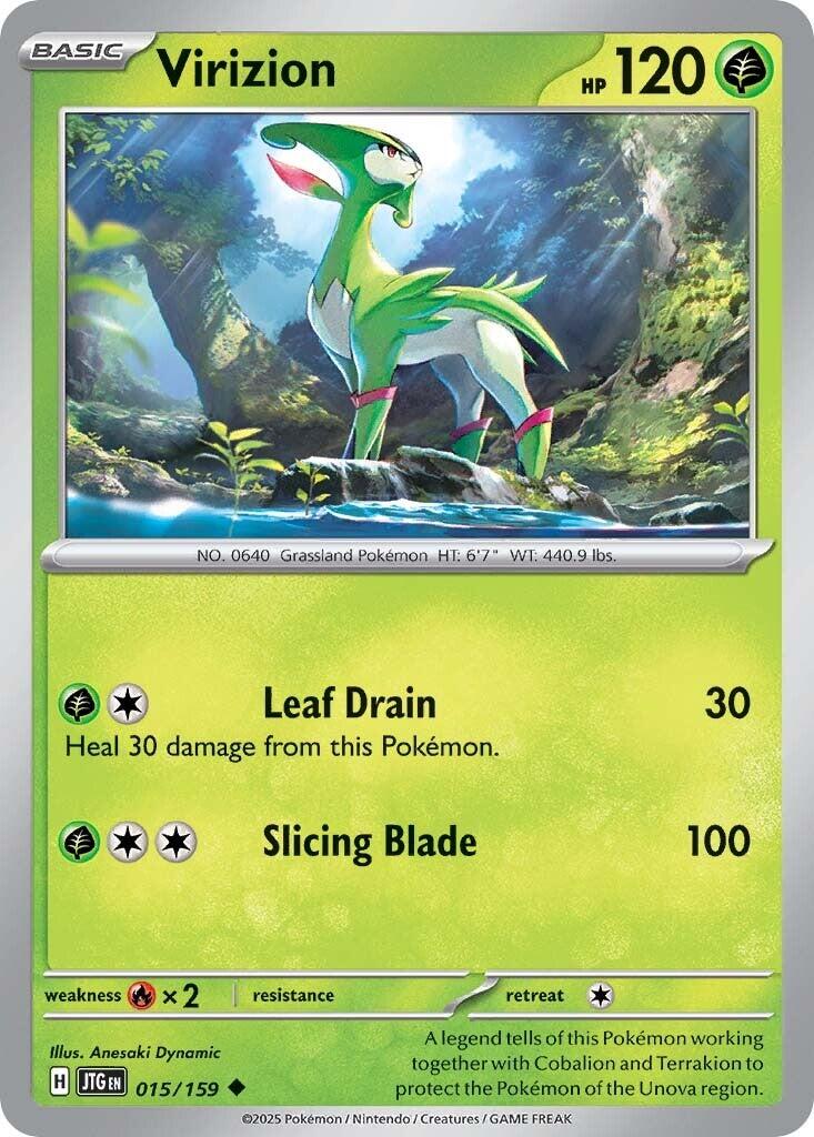 Virizion (015/159) [Scarlet & Violet: Journey Together] | I Want That Stuff Brandon