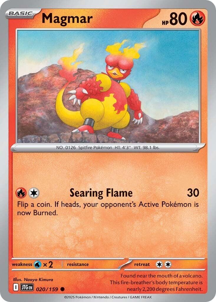 Magmar (020/159) [Scarlet & Violet: Journey Together] | I Want That Stuff Brandon