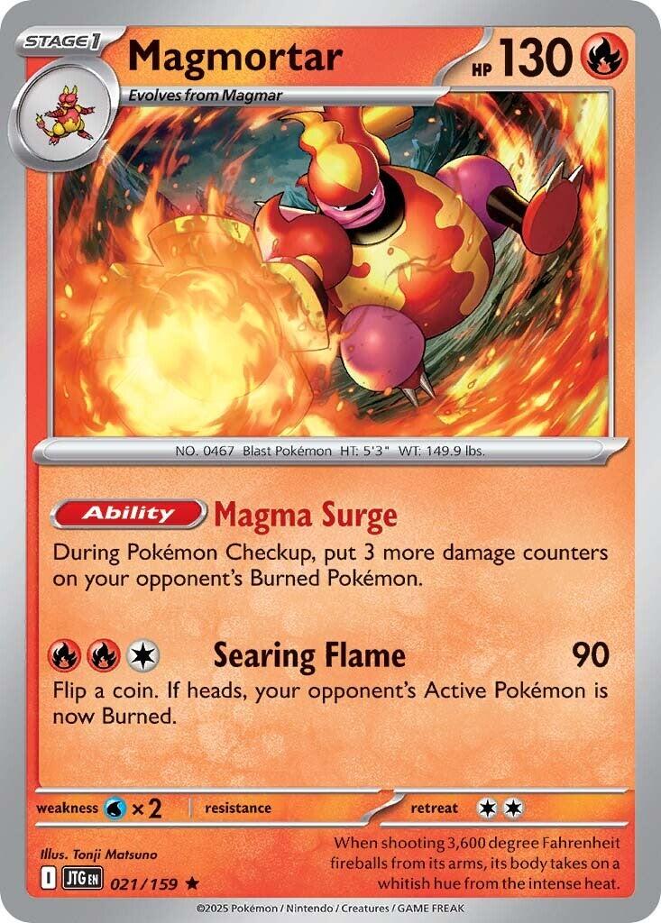Magmortar (021/159) [Scarlet & Violet: Journey Together] | I Want That Stuff Brandon