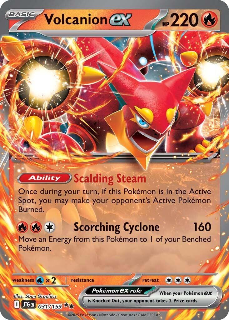 Volcanion ex (031/159) [Scarlet & Violet: Journey Together] | I Want That Stuff Brandon
