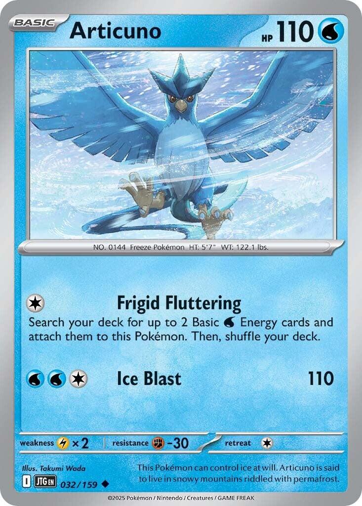 Articuno (032/159) [Scarlet & Violet: Journey Together] | I Want That Stuff Brandon