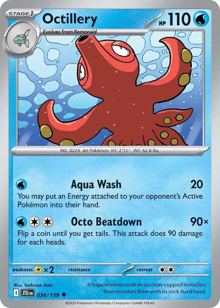 Octillery (034/159) [Scarlet & Violet: Journey Together] | I Want That Stuff Brandon