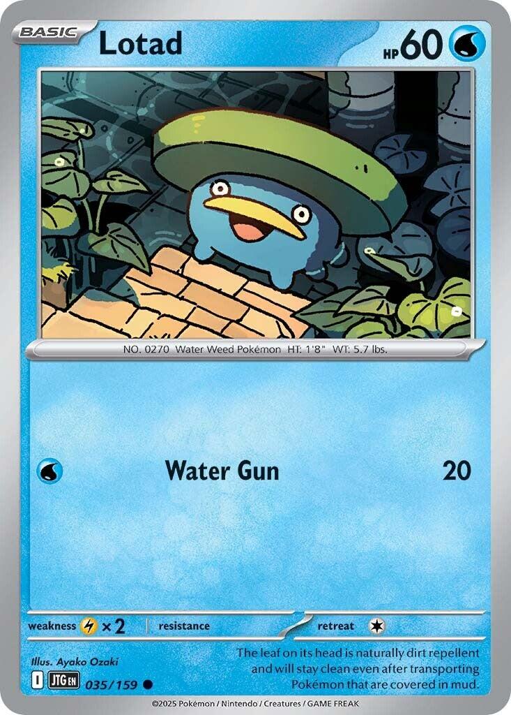 Lotad (035/159) [Scarlet & Violet: Journey Together] | I Want That Stuff Brandon