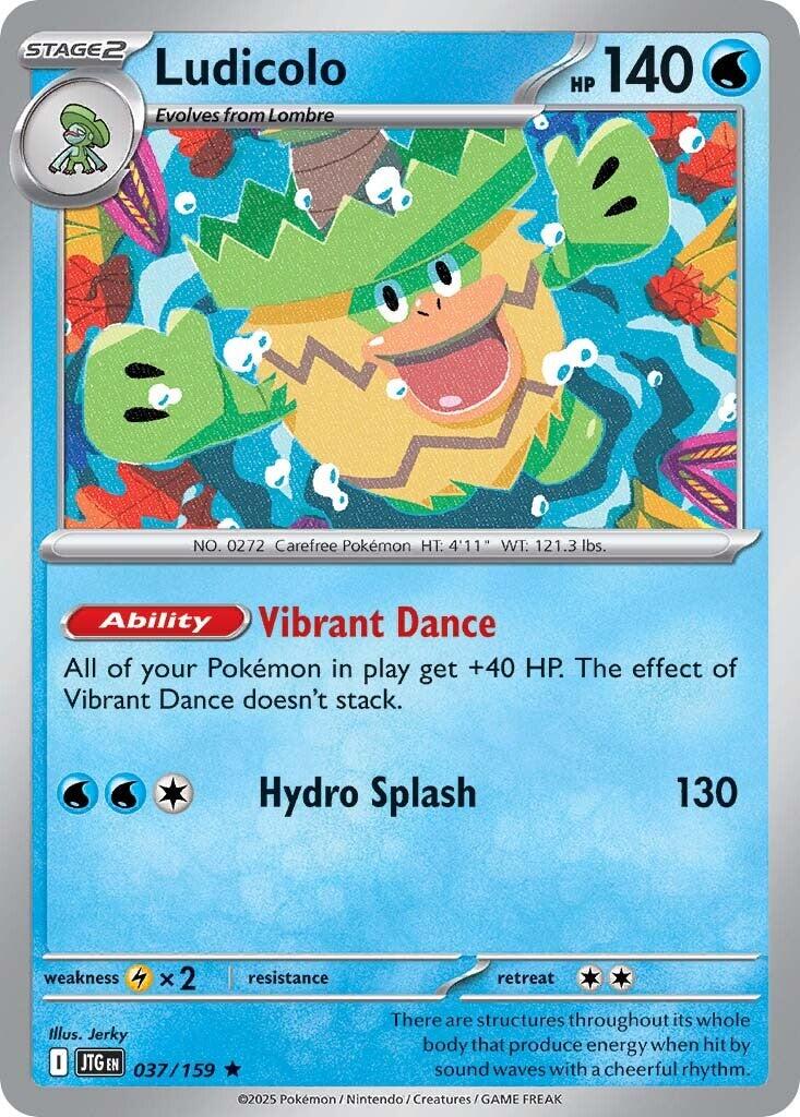 Ludicolo (037/159) [Scarlet & Violet: Journey Together] | I Want That Stuff Brandon