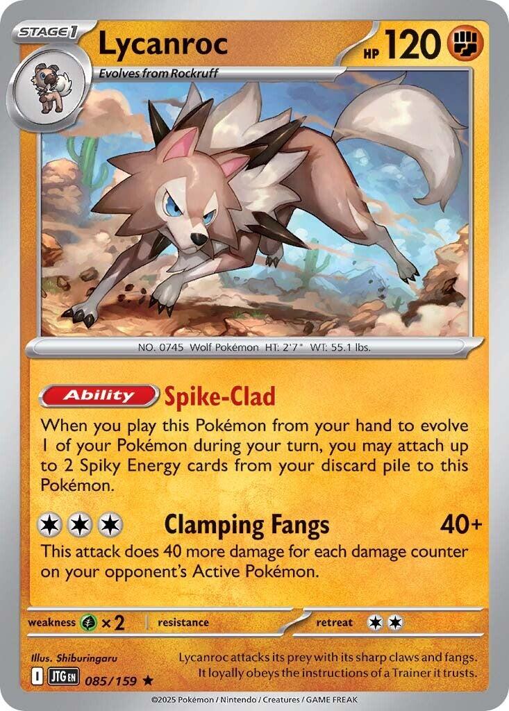 Lycanroc (085/159) [Scarlet & Violet: Journey Together] | I Want That Stuff Brandon