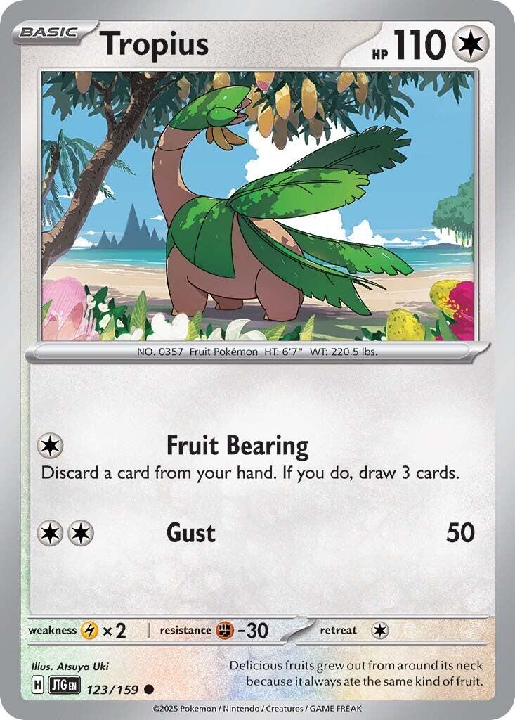Tropius (123/159) [Scarlet & Violet: Journey Together] | I Want That Stuff Brandon