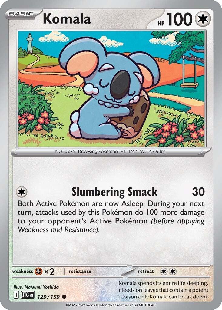 Komala (129/159) [Scarlet & Violet: Journey Together] | I Want That Stuff Brandon