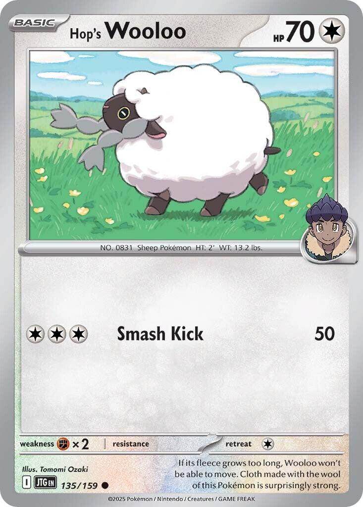 Hop's Wooloo (135/159) [Scarlet & Violet: Journey Together] | I Want That Stuff Brandon
