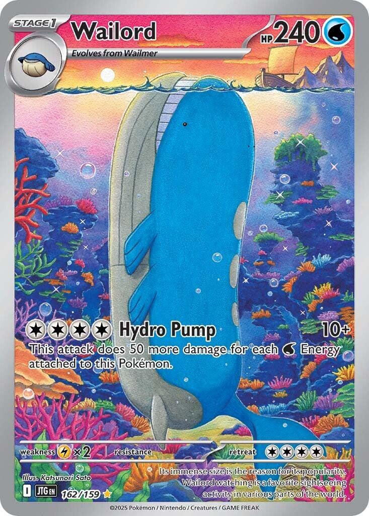 Wailord (162/159) [Scarlet & Violet: Journey Together] | I Want That Stuff Brandon