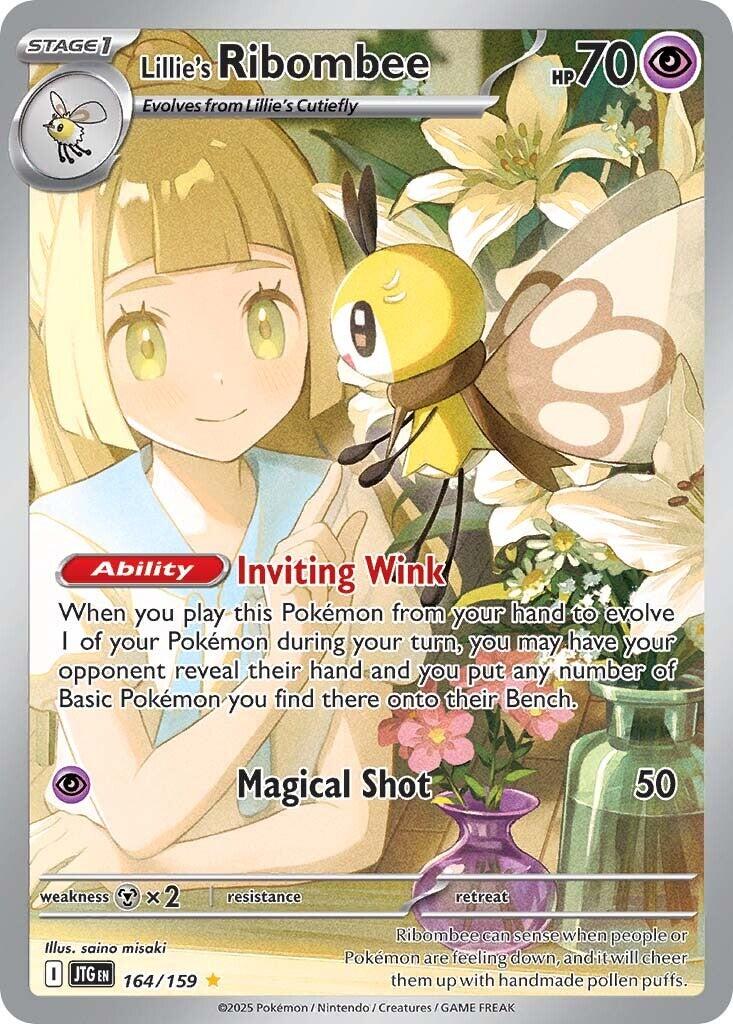 Lillie's Ribombee (164/159) [Scarlet & Violet: Journey Together] | I Want That Stuff Brandon
