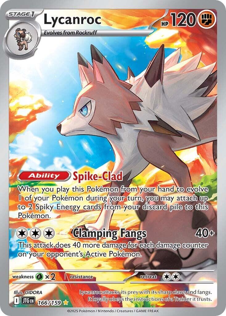 Lycanroc (166/159) [Scarlet & Violet: Journey Together] | I Want That Stuff Brandon