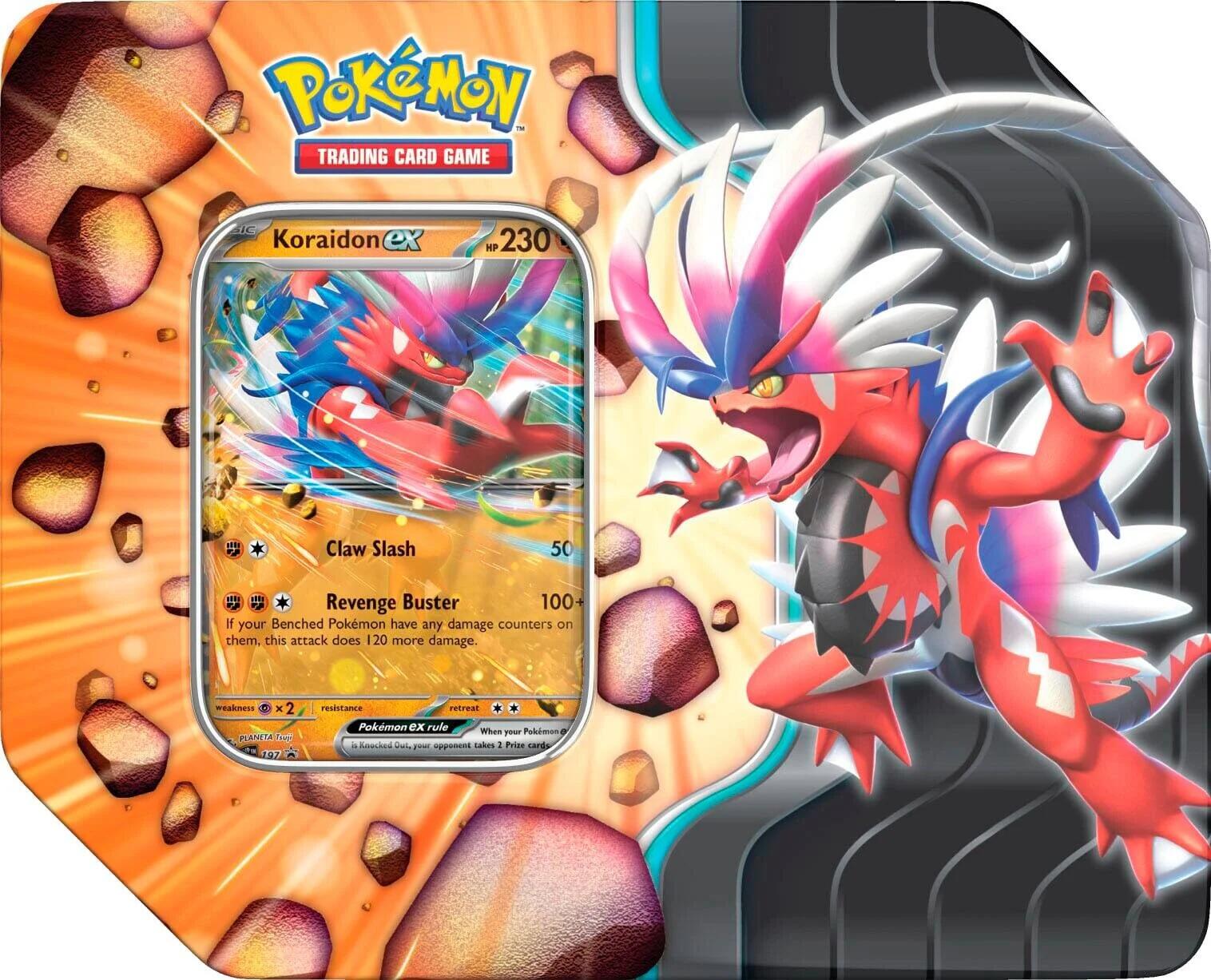 Slashing Legends Tin (Koraidon ex) | I Want That Stuff Brandon