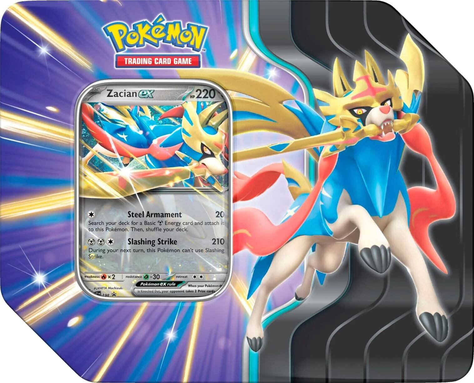 Slashing Legends Tin (Zacian ex) | I Want That Stuff Brandon
