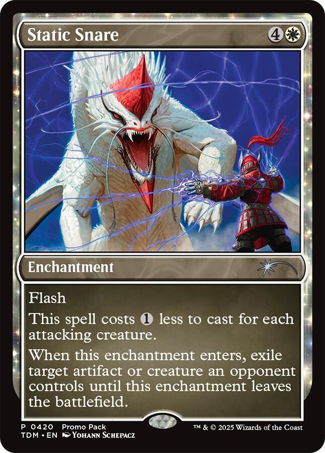Static Snare [Tarkir: Dragonstorm Promos] | I Want That Stuff Brandon
