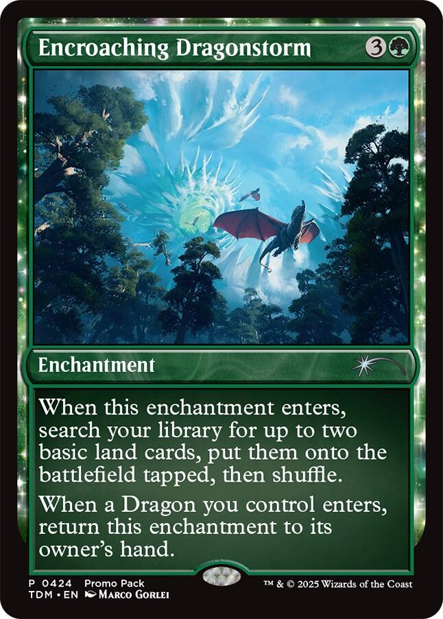 Encroaching Dragonstorm [Tarkir: Dragonstorm Promos] | I Want That Stuff Brandon