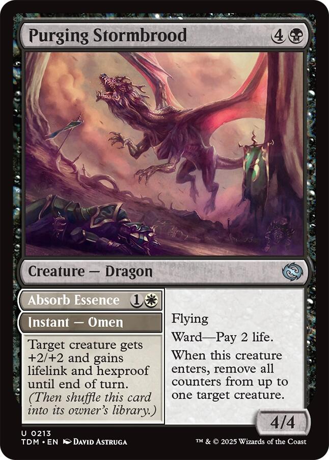 Purging Stormbrood [Tarkir: Dragonstorm] | I Want That Stuff Brandon