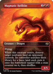 Magmatic Hellkite (Borderless) [Tarkir: Dragonstorm] | I Want That Stuff Brandon