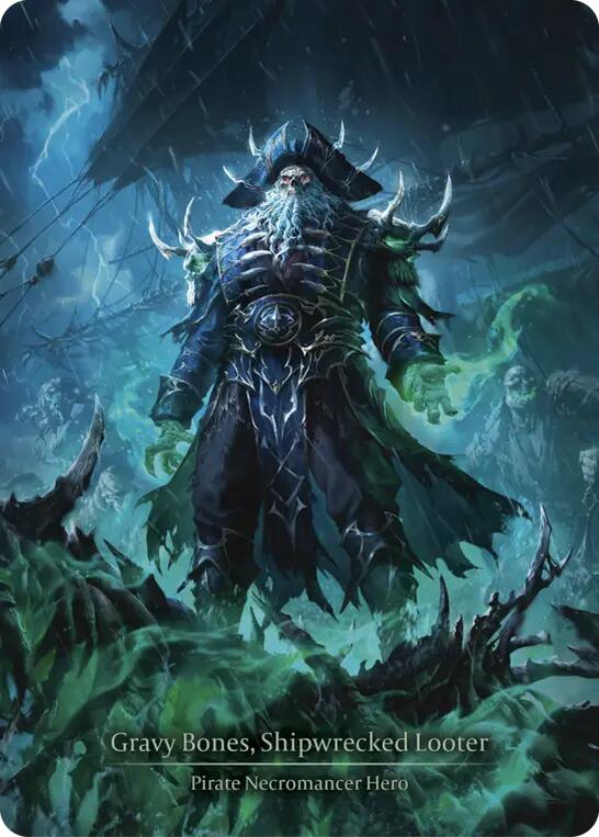 Gravy Bones, Shipwrecked Looter (Marvel) [SEA043] (High Seas)  Cold Foil | I Want That Stuff Brandon
