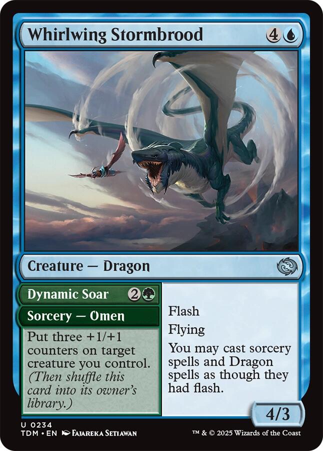 Whirlwing Stormbrood [Tarkir: Dragonstorm] | I Want That Stuff Brandon