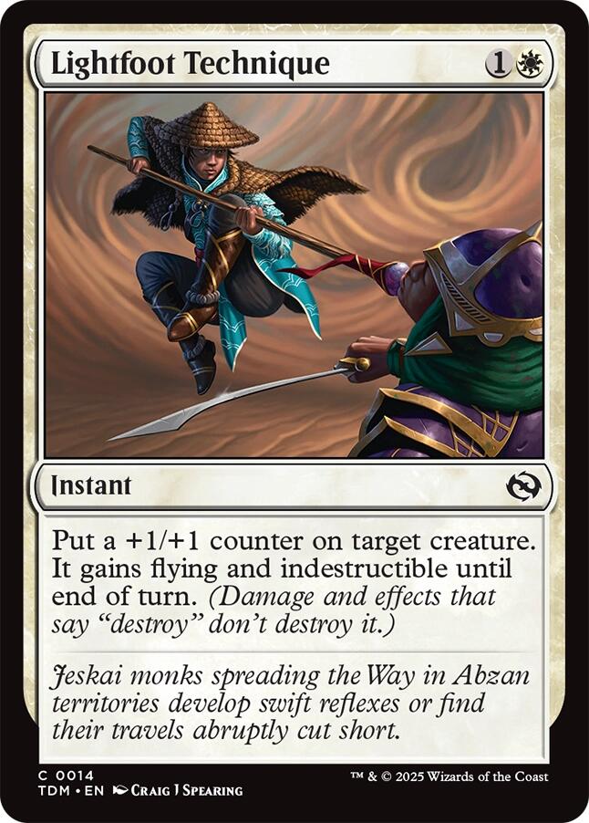 Lightfoot Technique [Tarkir: Dragonstorm] | I Want That Stuff Brandon