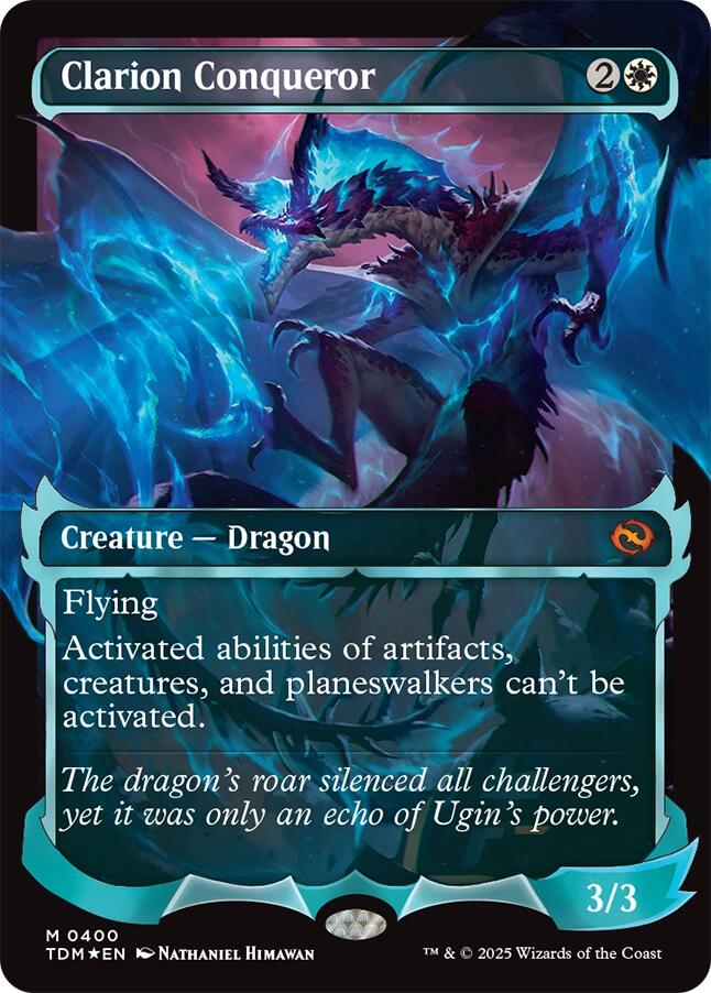 Clarion Conqueror (Showcase) [Tarkir: Dragonstorm] | I Want That Stuff Brandon