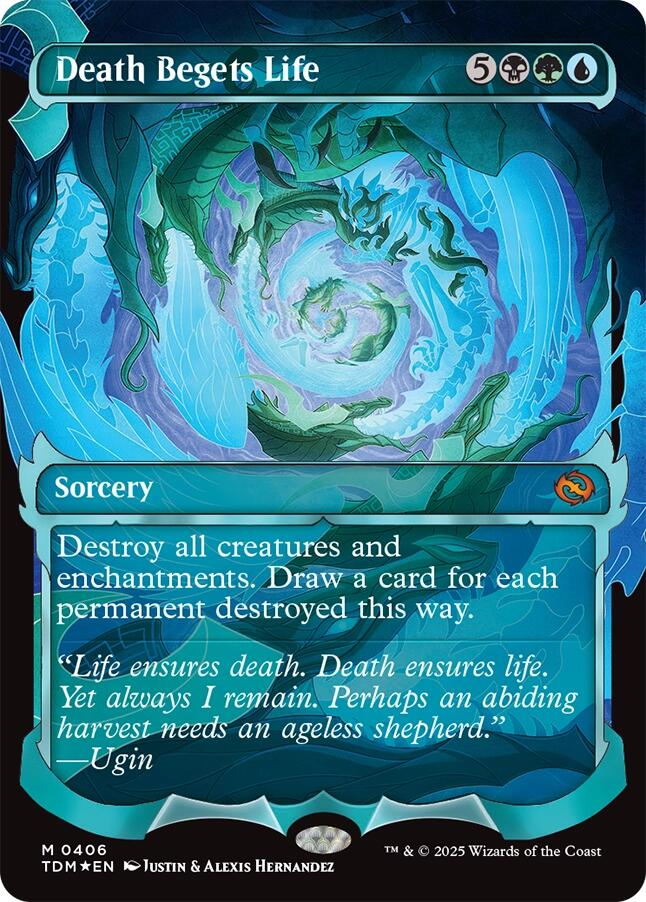 Death Begets Life (Showcase) [Tarkir: Dragonstorm] | I Want That Stuff Brandon