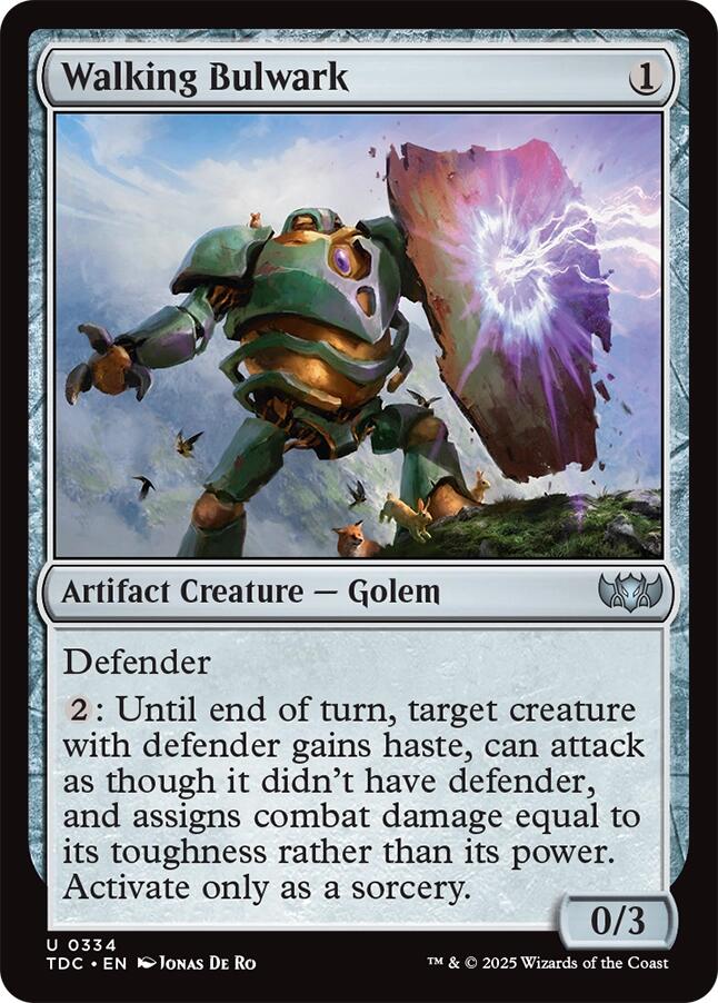 Walking Bulwark [Tarkir: Dragonstorm Commander] | I Want That Stuff Brandon
