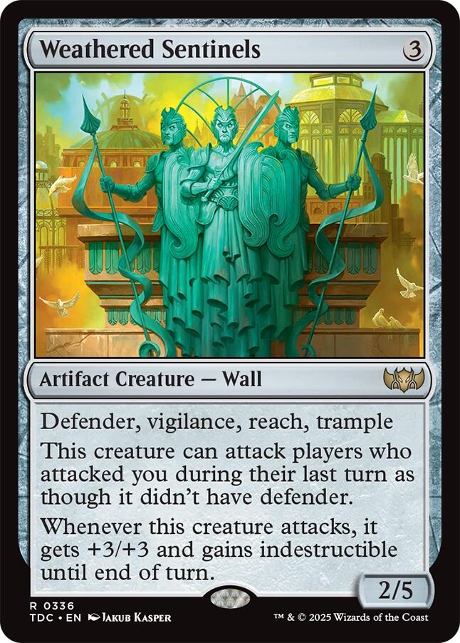 Weathered Sentinels [Tarkir: Dragonstorm Commander] | I Want That Stuff Brandon