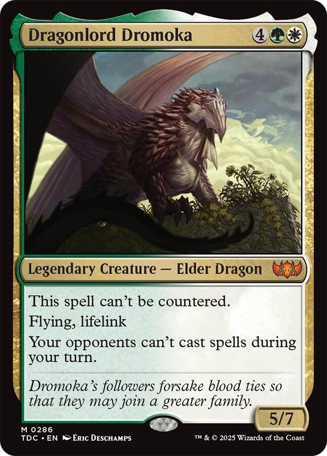 Dragonlord Dromoka [Tarkir: Dragonstorm Commander] | I Want That Stuff Brandon
