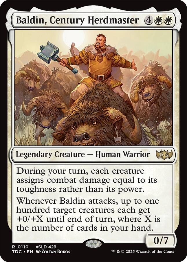 Baldin, Century Herdmaster [Tarkir: Dragonstorm Commander] | I Want That Stuff Brandon