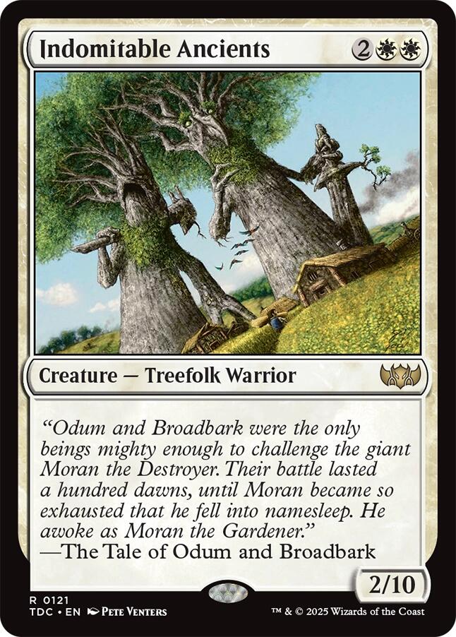 Indomitable Ancients [Tarkir: Dragonstorm Commander] | I Want That Stuff Brandon