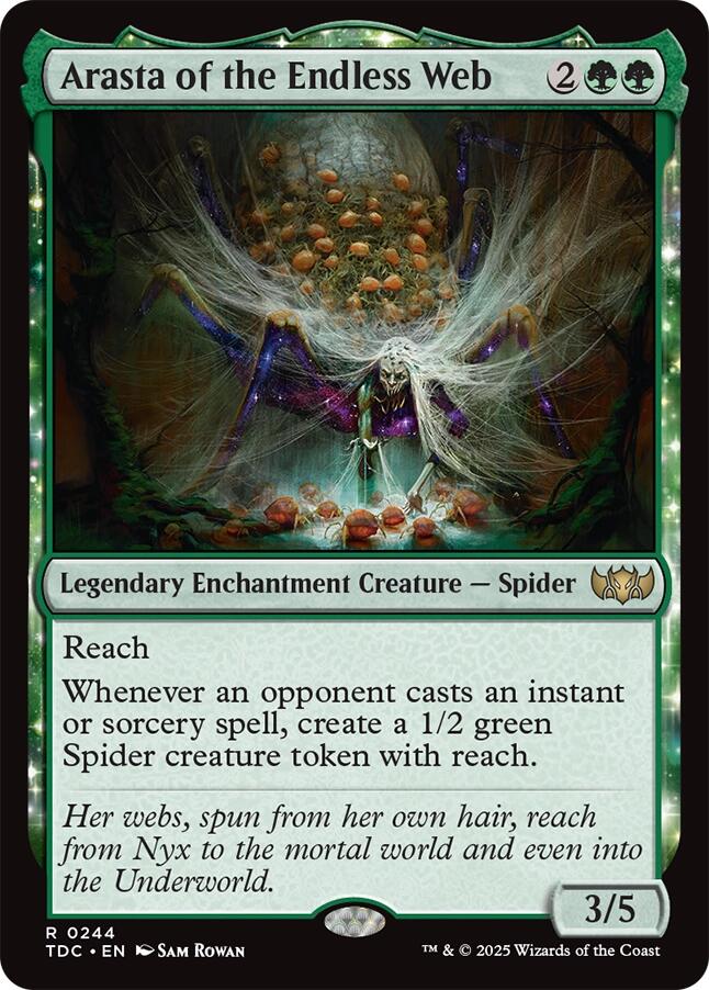 Arasta of the Endless Web [Tarkir: Dragonstorm Commander] | I Want That Stuff Brandon