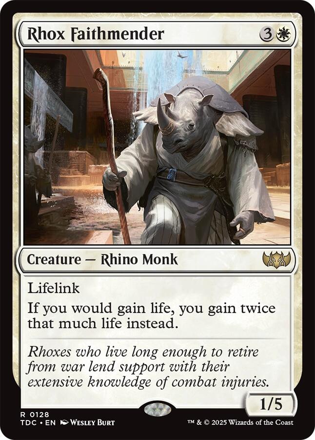 Rhox Faithmender [Tarkir: Dragonstorm Commander] | I Want That Stuff Brandon