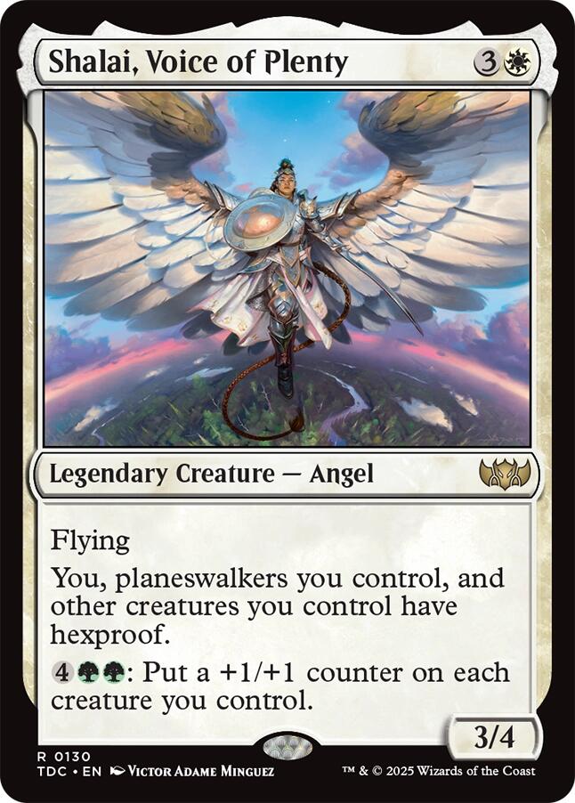 Shalai, Voice of Plenty [Tarkir: Dragonstorm Commander] | I Want That Stuff Brandon