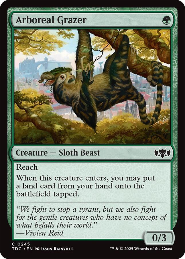 Arboreal Grazer [Tarkir: Dragonstorm Commander] | I Want That Stuff Brandon