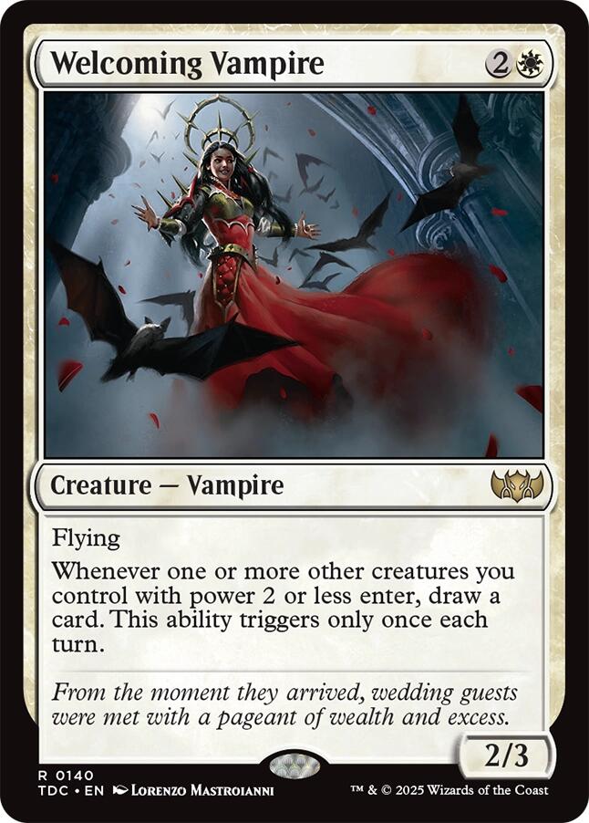 Welcoming Vampire [Tarkir: Dragonstorm Commander] | I Want That Stuff Brandon