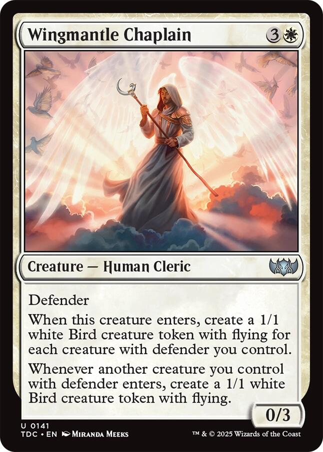 Wingmantle Chaplain [Tarkir: Dragonstorm Commander] | I Want That Stuff Brandon