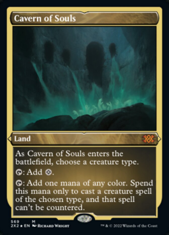 Cavern of Souls (Foil Etched) [Double Masters 2022] | I Want That Stuff Brandon