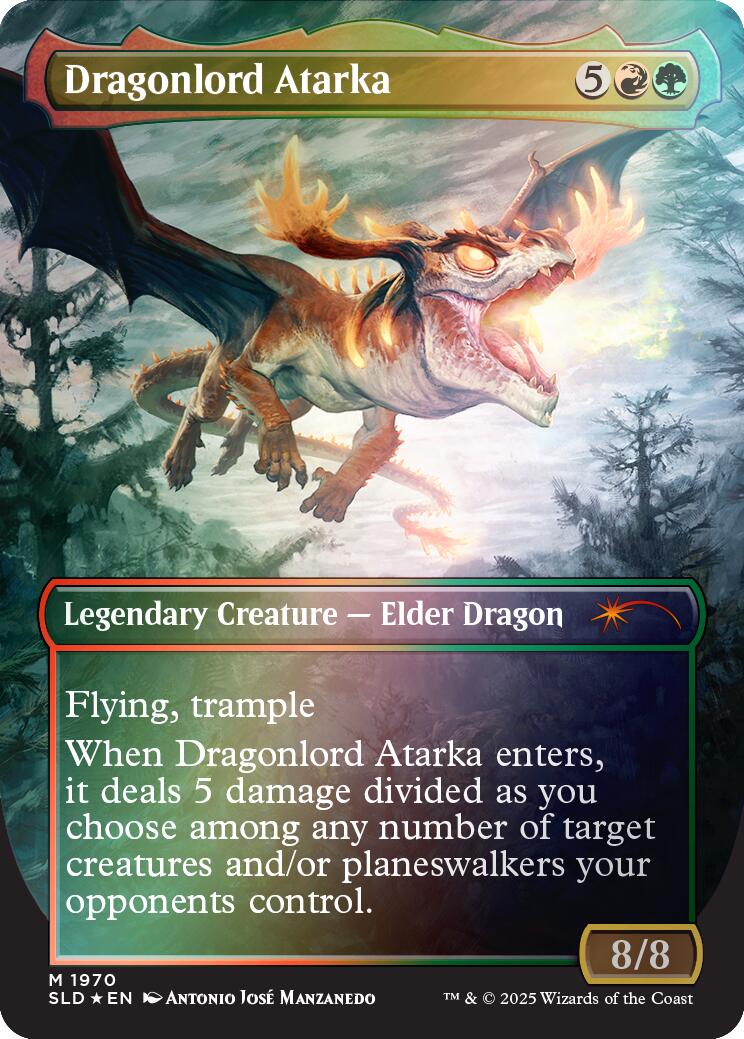 Dragonlord Atarka (Rainbow Foil) [Secret Lair Drop Series] | I Want That Stuff Brandon