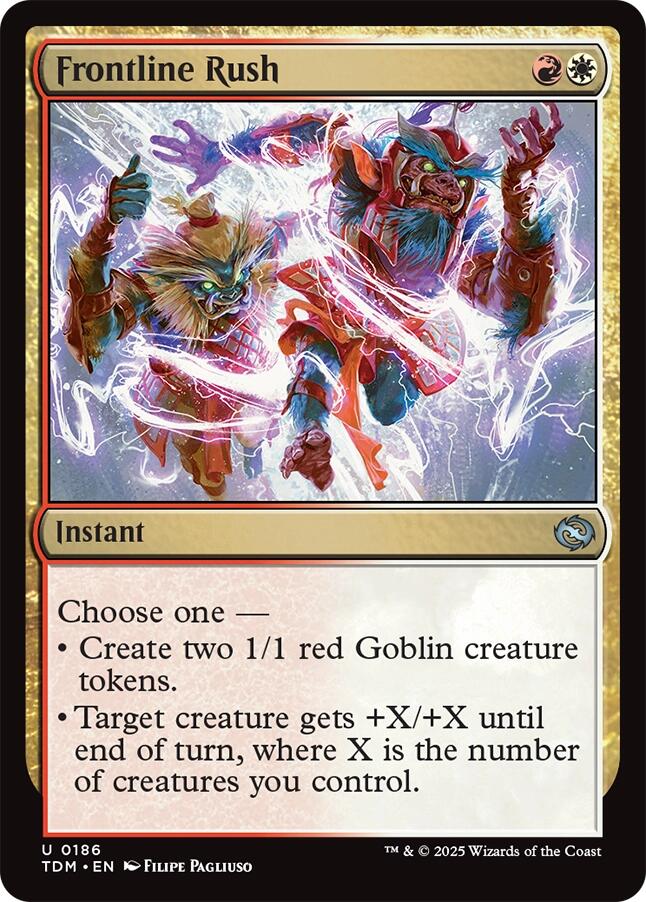 Frontline Rush [Tarkir: Dragonstorm] | I Want That Stuff Brandon