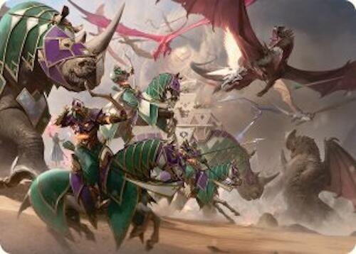 United Battlefront Art Card (5/54) [Tarkir: Dragonstorm Art Series] | I Want That Stuff Brandon