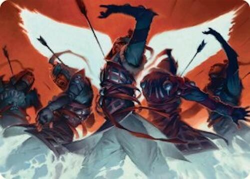 Desperate Measures Art Card (11/54) [Tarkir: Dragonstorm Art Series] | I Want That Stuff Brandon