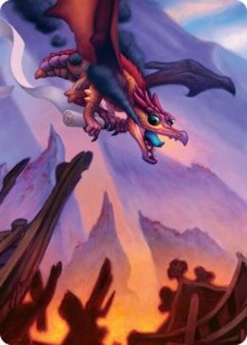 Scavenger Regent Art Card (45/54) [Tarkir: Dragonstorm Art Series] | I Want That Stuff Brandon