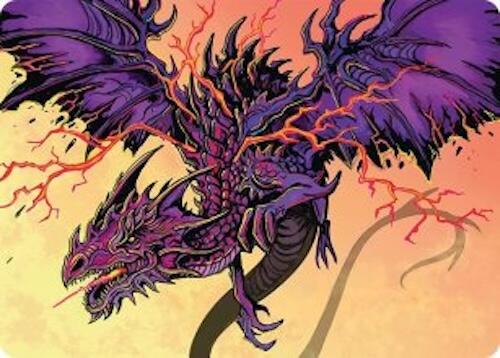 Stormshriek Feral Art Card (35/54) [Tarkir: Dragonstorm Art Series] | I Want That Stuff Brandon