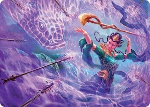 Snakeskin Veil Art Card (19/54) [Tarkir: Dragonstorm Art Series] | I Want That Stuff Brandon