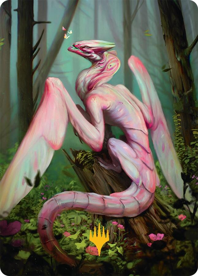 Bloomvine Regent Art Card (46/54) (Gold-Stamped) [Tarkir: Dragonstorm Art Series] | I Want That Stuff Brandon