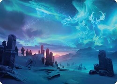 Auroral Procession Art Card (20/54) [Tarkir: Dragonstorm Art Series] | I Want That Stuff Brandon