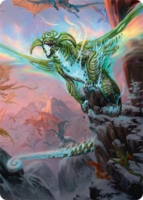 Ureni of the Unwritten Art Card (51/54) [Tarkir: Dragonstorm Art Series] | I Want That Stuff Brandon