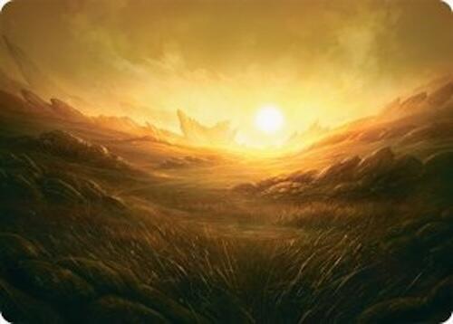 Plains Art Card (31/54) [Tarkir: Dragonstorm Art Series] | I Want That Stuff Brandon